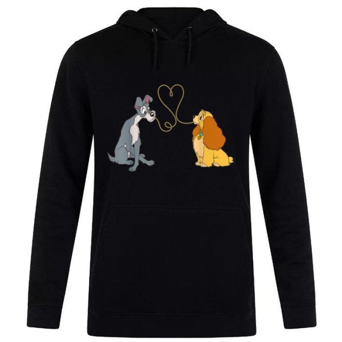 Disney Lady And The Tramp Bella n'tte Unisex Pullover Hoodie