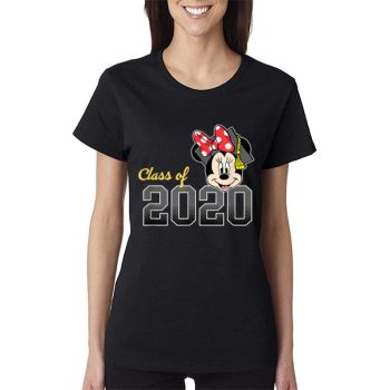 Disney Minnie Mouse Class Of 2020 Graduation Women Lady T-Shirt