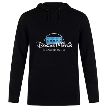 Dunder Mifflin Scranton Pa Disney Unisex Pullover Hoodie