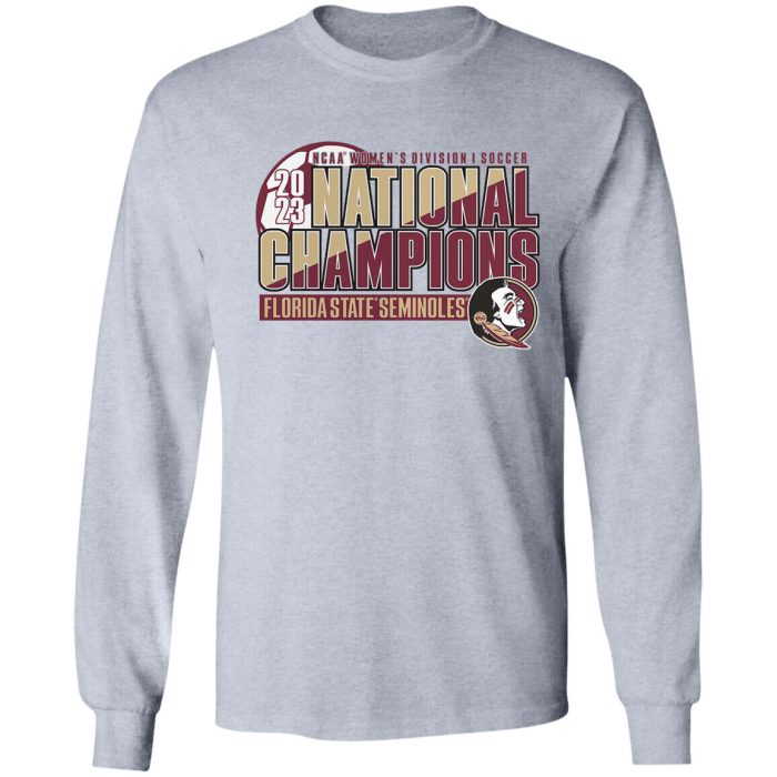 Florida Unisex 2023 Soccer National Champions Unisex LongSleeve Shirt