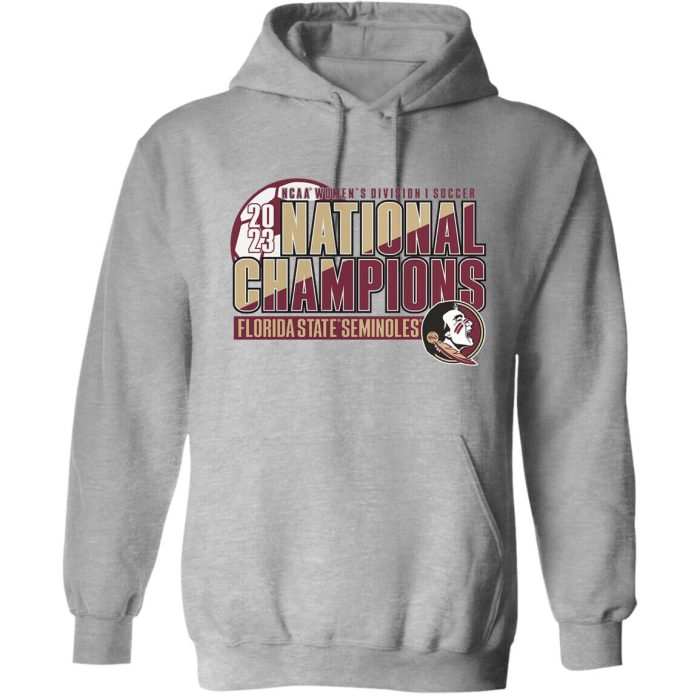 Florida Unisex 2023 Soccer National Champions Unisex Pullover Hoodie