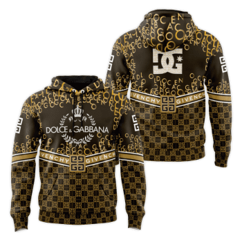 Givenchy Dolce & Gabbana Unisex Pullover 3D Hoodie Luxury Brand Gifts 2023-24 IHT3286