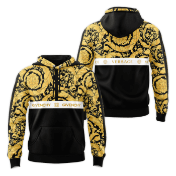 Givenchy Versace Unisex Pullover 3D Hoodie Luxury Brand Gifts 2023-24 IHT3289