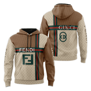 Gucci Fendi Unisex Pullover 3D Hoodie Luxury Brand Gifts 2023-24 IHT3133