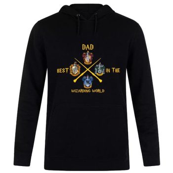 Harry Potter Best Dad In The Wizarding World Unisex Pullover Hoodie