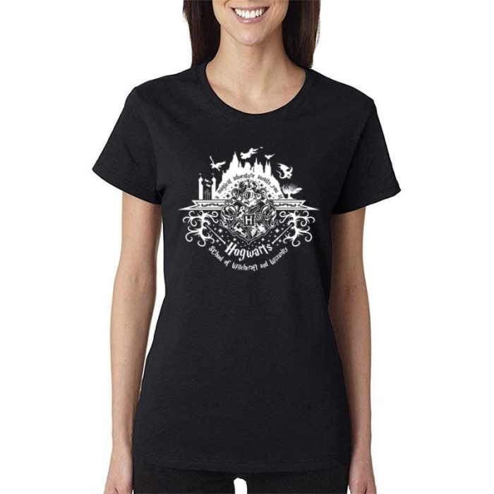 Hogwarts School Harry Potter Women Lady T-Shirt