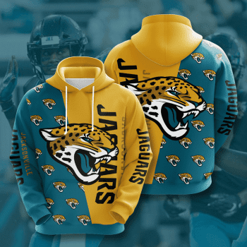 Jacksonville Jaguars Football Team Unisex 3D Pullover Hoodie IHT1584