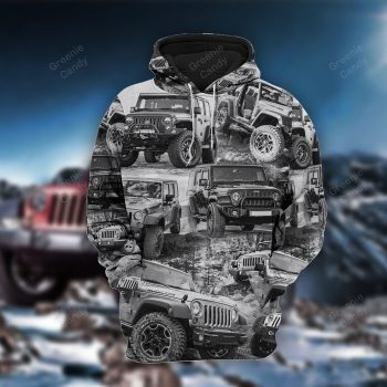 Jeep Car Unisex 3D Pullover Hoodie IHT2095