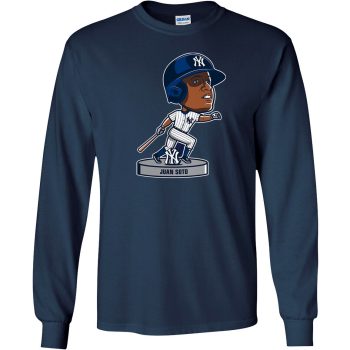 Juan Soto New York Yankees Bobblehead Unisex LongSleeve Shirt