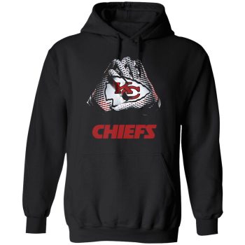 Kansas City Chiefs Gloves Design Unisex Pullover Hoodie