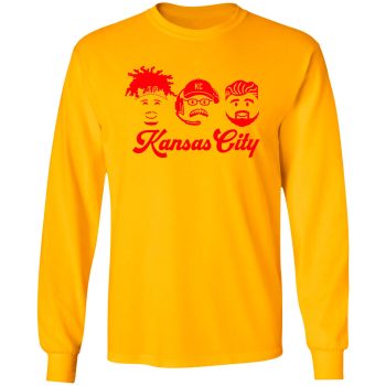 Kansas City Chiefs Shirt Patrick Mahomes Andy Reid Travis Kelce Football Unisex LongSleeve Shirt
