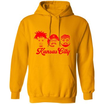 Kansas City Chiefs Shirt Patrick Mahomes Andy Reid Travis Kelce Football Unisex Pullover Hoodie
