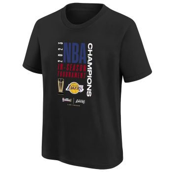 Los Angeles Lakers 2023 In-season Tournament Champions Locker Room Unisex T-Shirt