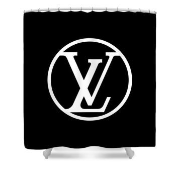 Louis Vuitton New Art Luxury Shower Curtain