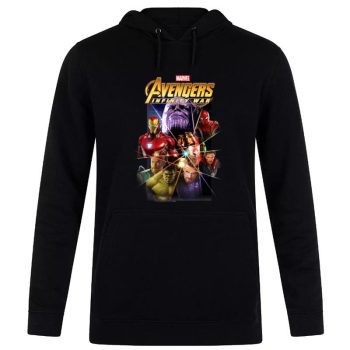 Marvel Avengers Infinity War Gauntlet Prism Unisex Pullover Hoodie