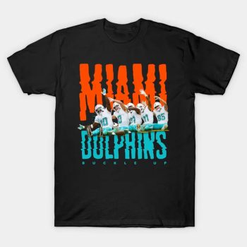 Miami Dolphins Roller Coaster Celly Unisex T-Shirt