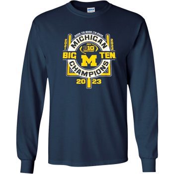 Michigan University Championship 2023 Football Unisex LongSleeve Shirt
