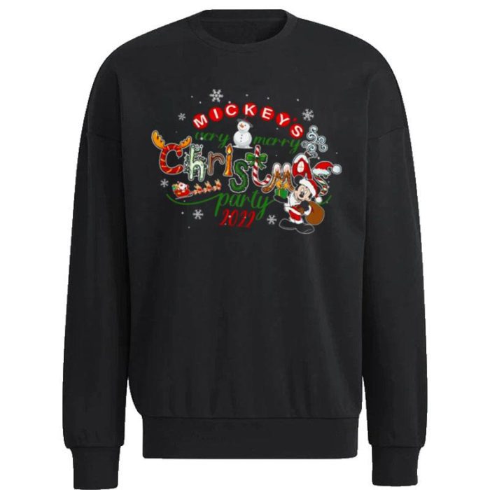 Mickey's Very Merry Christmas Party 2022 Unisex Sweatshirt