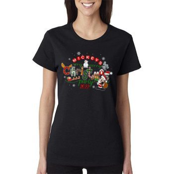 Mickey’s Very Merry Christmas Party 2022 Women Lady T-Shirt