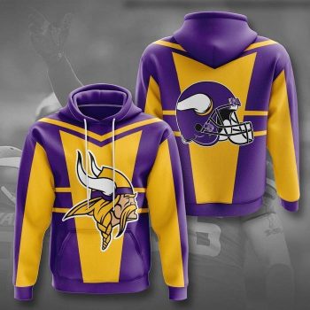 Minnesota Vikings Football Team Unisex 3D Pullover Hoodie IHT1426