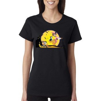 Minnie Mickey Mickey Ear Mickey Disney Halloween Women Lady T-Shirt