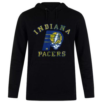 NBA Grateful Dead Indiana Pacers Unisex Pullover Hoodie