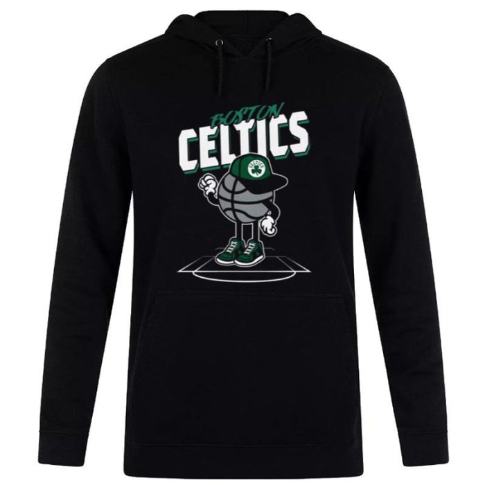 NBA Toddler Boston Celtics Black Mr. Dribble Unisex Pullover Hoodie