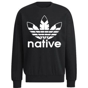 Native American Adidas Feather Logo Unisex Sweatshirt