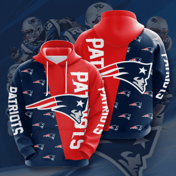 New England Patriots Football Team Unisex 3D Pullover Hoodie IHT1656