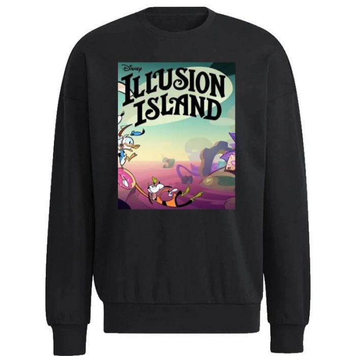 New Game For Kids Mickey And Friends Disney Illusion Island Unisex Sweatshirt