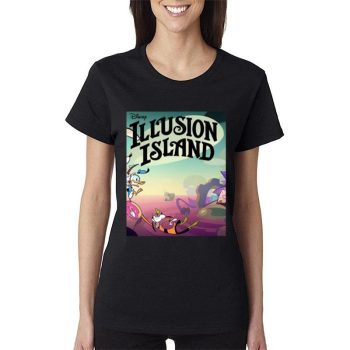 New Game For Kids Mickey And Friends Disney Illusion Island Women Lady T-Shirt