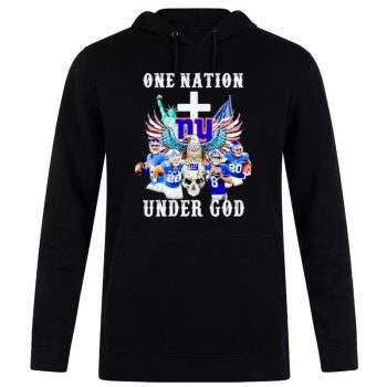 New York Giants One Nation Under God Unisex Pullover Hoodie