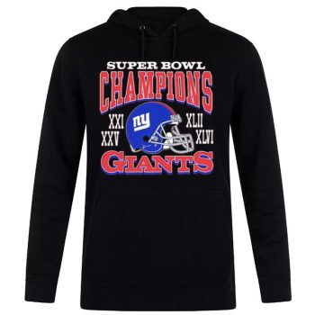New York Giants Super Bowl Champions Unisex Pullover Hoodie