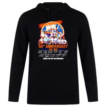 New York Islanders 50Th Anniversary 1972 2022 Thank You For The Memories Unisex Pullover Hoodie