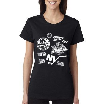 New York Islanders 50Th Anniversary Women Lady T-Shirt