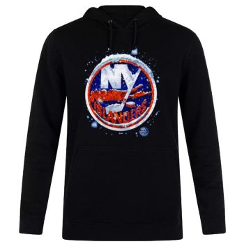 New York Islanders Snow Logo 2022 Unisex Pullover Hoodie