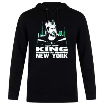 New York Jets Aaron Rodgers King Of New York Unisex Pullover Hoodie