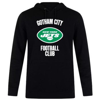 New York Jets Gotham City Football Club Unisex Pullover Hoodie