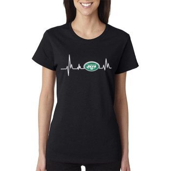 New York Jets Heartbeat Women Lady T-Shirt
