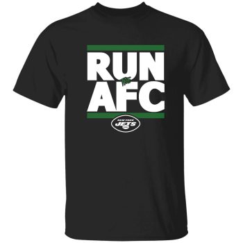 New York Jets Run The Afc Unisex T-Shirt Nyj Ny Zach Wilson Sauce