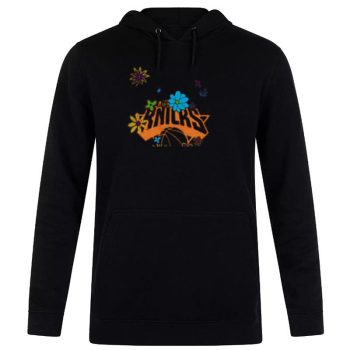 New York Knicks NBA Flower Power Logo Unisex Pullover Hoodie