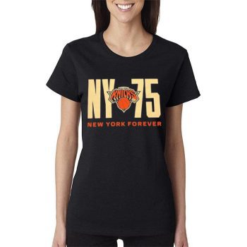 New York Knicks Ny75 New York Forever Women Lady T-Shirt