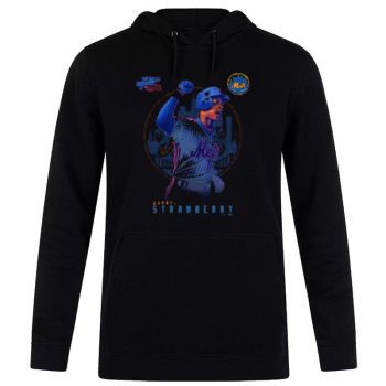 New York Mets Darryl Strawberry Mitchell And Ness Unisex Pullover Hoodie