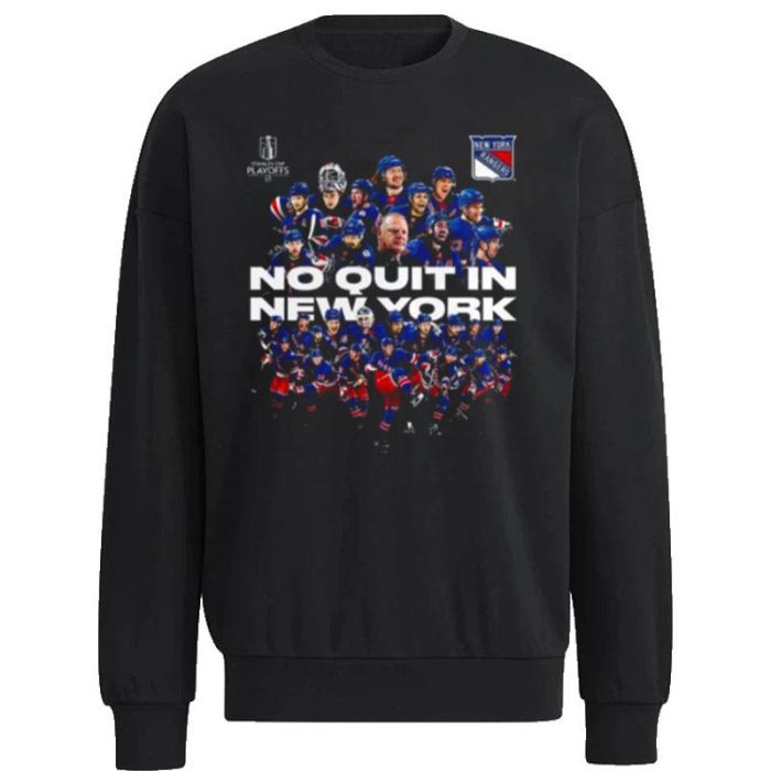 New York Rangers All Team Stanley Cup Playoff 2023 Unisex Sweatshirt