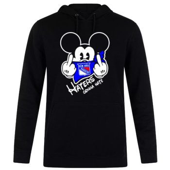 New York Rangers Mickey Fuck Haters Gonna Hate Unisex Pullover Hoodie