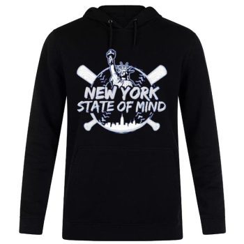 New York State Of Mind New York Yankees Baseball Unisex Pullover Hoodie