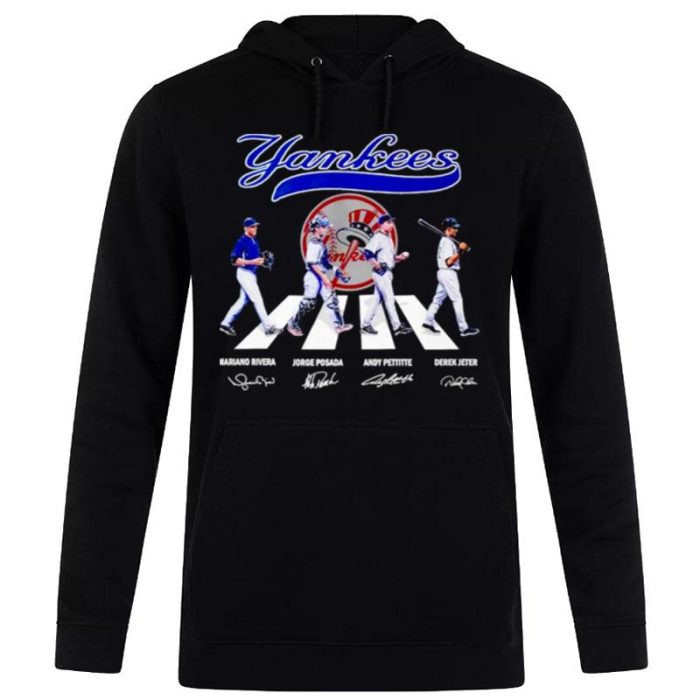 New York Yankees 2022 Abbey Road Signatures Unisex Pullover Hoodie