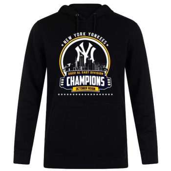 New York Yankees 2022 Al East Division Champion Unisex Pullover Hoodie