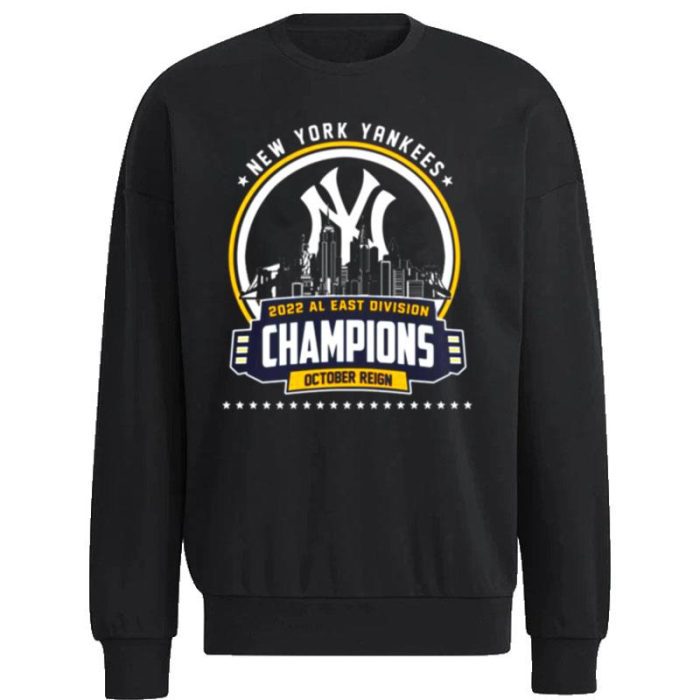 New York Yankees 2022 Al East Division Champion Unisex Sweatshirt
