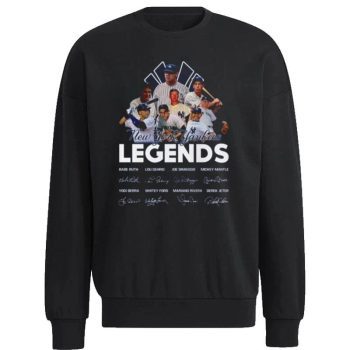 New York Yankees Legends 2023 Signatures Unisex Sweatshirt